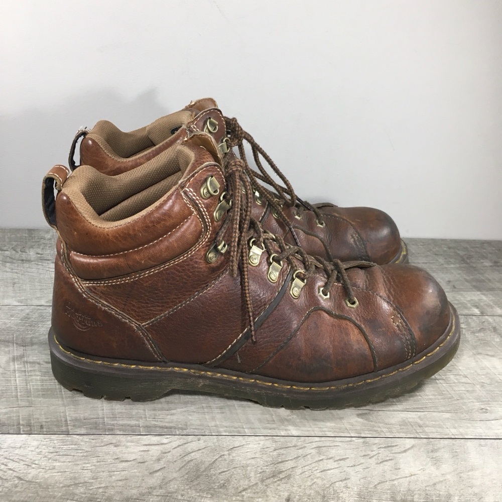 Dr. Docs Martens Doc Fynn Chunky Lug Sole Lace Up Combat Mens Boots UK 12 US 13